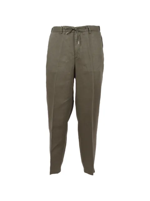 Briglia 1949 drawstring trousers Brown COVENT300034