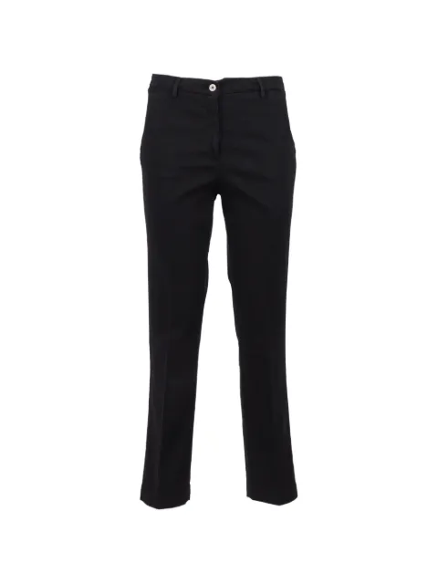 Briglia 1949 button straight trousers Black ISOLDEGW300038