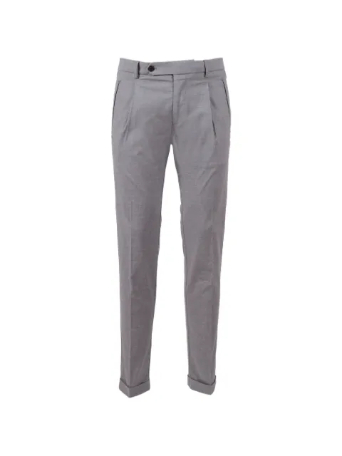 Berwich pleated tailored trousers Grey RETROLONGGDCN6529