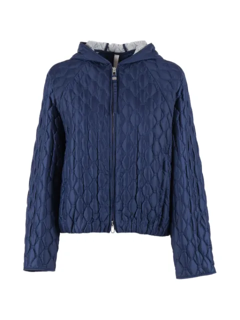 Duno quilted hooded jacket Blue FANNYOERDA