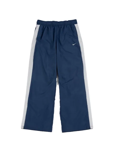 Nike mid-rise open-hem trousers Blue HV2324