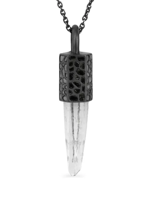 Parts of Four talisman quartz necklace Black K367KADIALEM