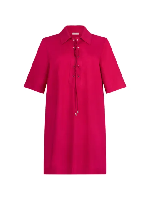 LIU JO short poplin dress Pink WA6499T485391955