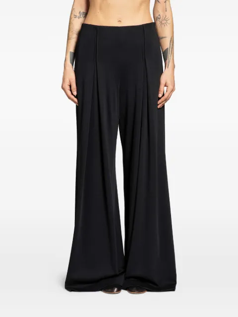 Max Mara pleated palazzo pants Black 2611781018600