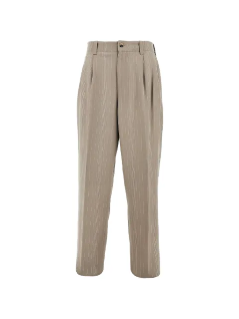 Golden Goose pinstripe trousers Neutrals GMP01508P002326