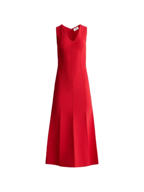 St. John knit sleeveless midi dress Red K11P0J1BTDC