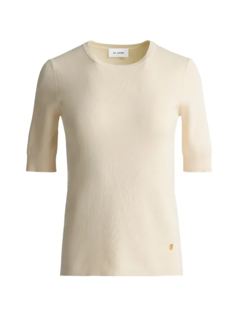 St. John short-sleeve T-shirt Neutrals K51P0F1EC00