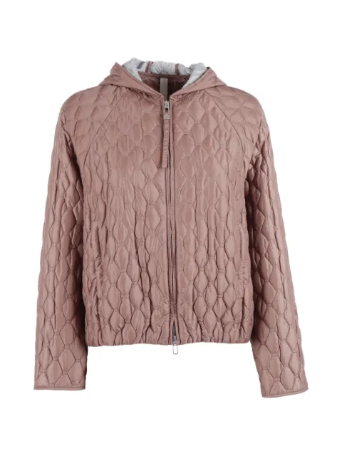 Duno hooded quilted jacket Pink FANNYOERDA