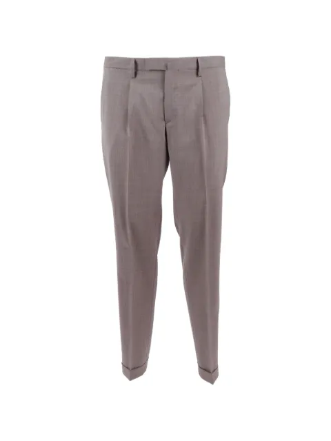 Briglia 1949 pleated tailored trousers Grey BG21S300082
