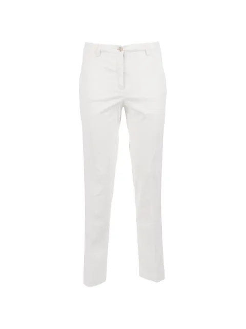 Briglia 1949 button straight trousers White ISOLDEGW300038