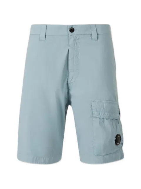 C.P. Company Lens-detail cargo shorts Blue 20CMBE256A006439G809