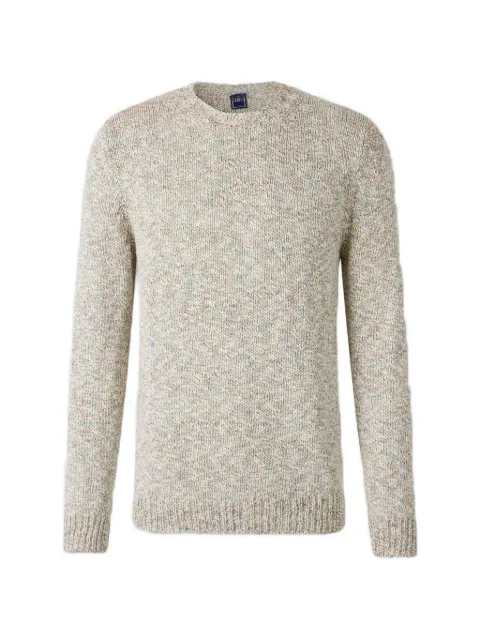 Fedeli textured knitted sweater Neutrals MU005831