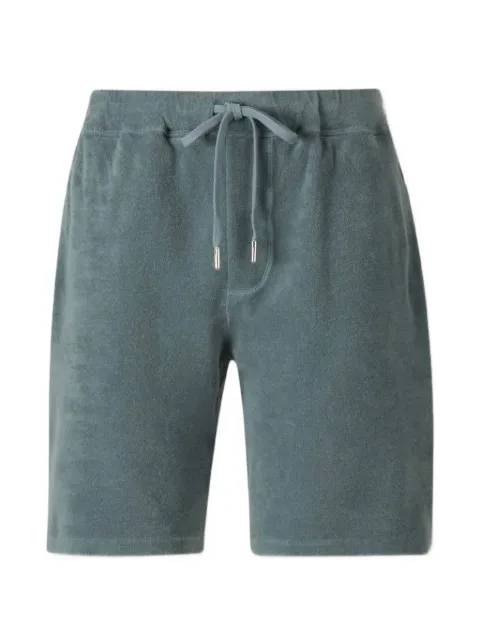 Fedeli terry bermuda shorts Green TUD00638