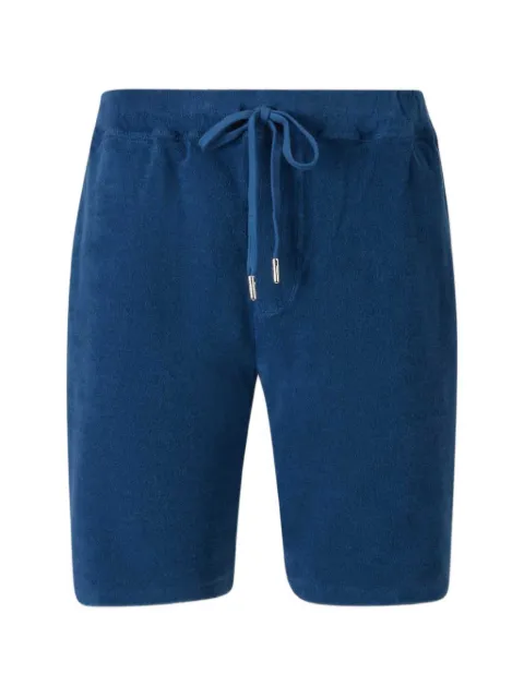Fedeli terry bermuda shorts Blue TUD00638
