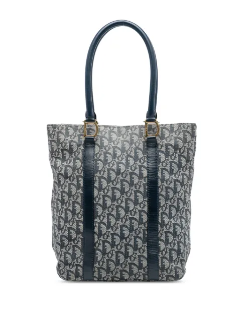 Christian Dior Pre-Owned 2001 Diorissimo Trotter Canvas tote bag Blue EY35CKT7ESTMXEMJ