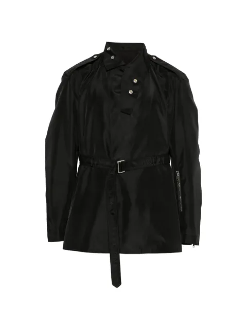Rick Owens Temple belted caban jacket Black RR01F2705NCV