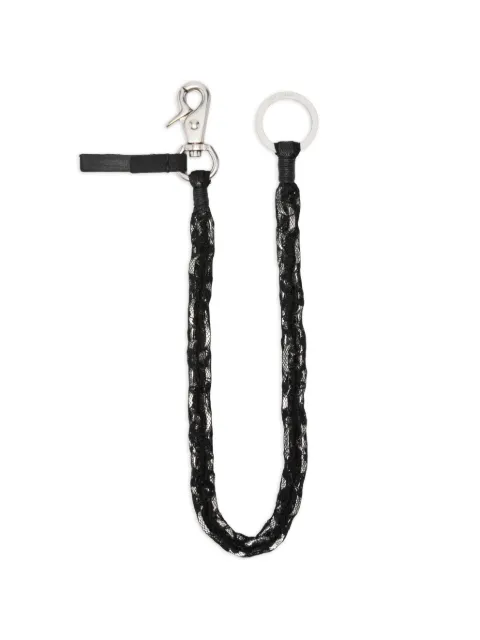 OUR LEGACY Lace Ladon necklace Black A2268LOB