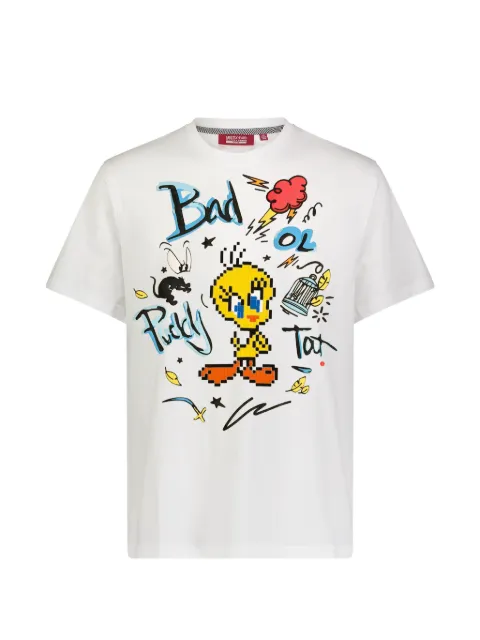 Mostly Heard Rarely Seen 8-Bit graphic-print T-shirt White MHEB08BFT10