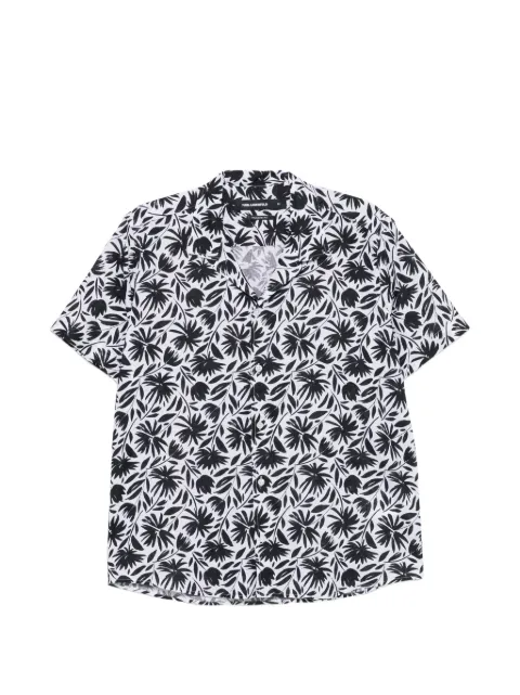 Karl Lagerfeld floral shirt White 605521562626