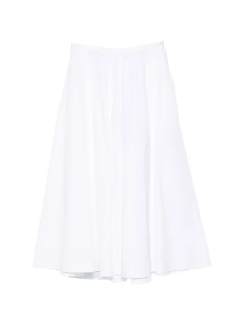 ASPESI cotton midi skirt White 2290D307