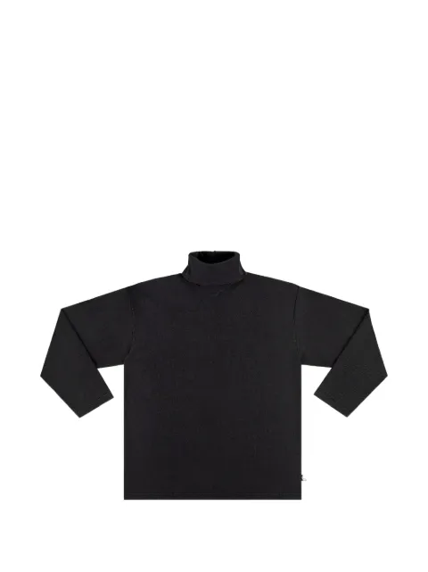 AREA roll-neck drop-shoulder top Black RS26AWTS0058FA02