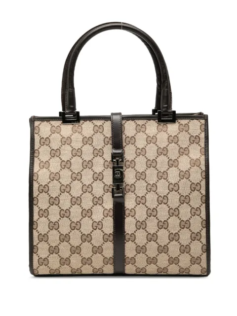 Gucci Pre-Owned 2000-2015 GG Canvas Jackie handbag Brown 8IUVADW07EJD51MW