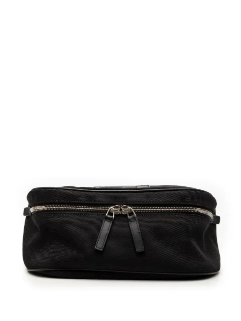 Gucci Pre-Owned 2000-2015 Nylon Web belt bag Black APYSFZ4VSI4XWXPA