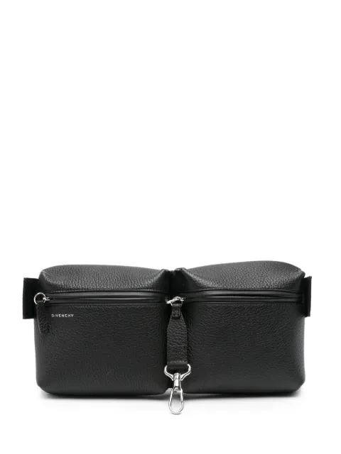 Givenchy multi-pocket leather belt bag Black BKU05HB2GY