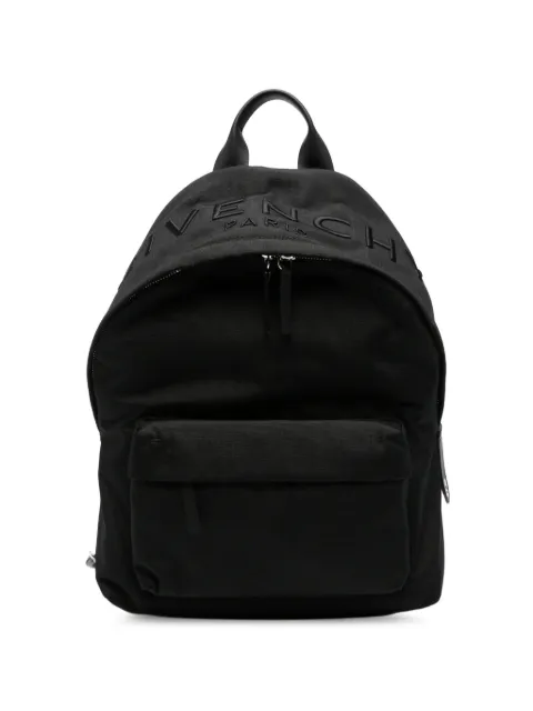 Givenchy logo-embossed backpack Black BK50FYK21W