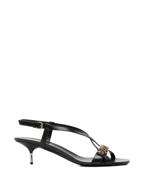 Versace Marisa leather sandals Black 10255931A17253