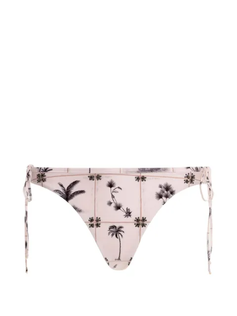 Agua By Agua Bendita Ocaso side-tie bikini bottoms Neutrals 22021