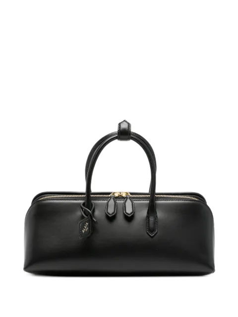 Alaïa small Delta logo-detail tote bag Black AA1L1015I255
