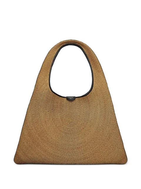 Alaïa one piece hobo bag in paper straw Neutrals AA1L2041CA291