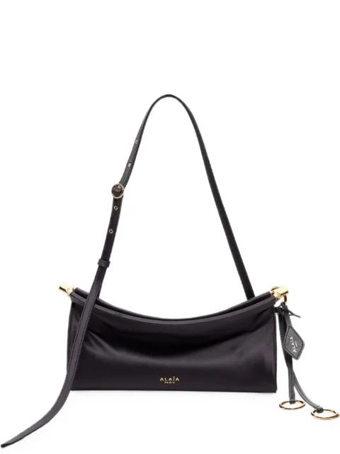 Alaïa Le Click satin shoulder bag Black AA1S01426A024