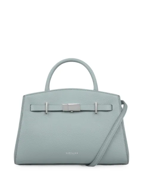 DeMellier small Hudson grain-leather tote bag Blue N111SGB1