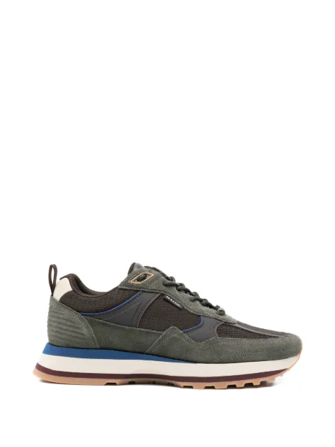 Paul Smith lace-up panelled sneakers Brown M2SBNK14ULEA64