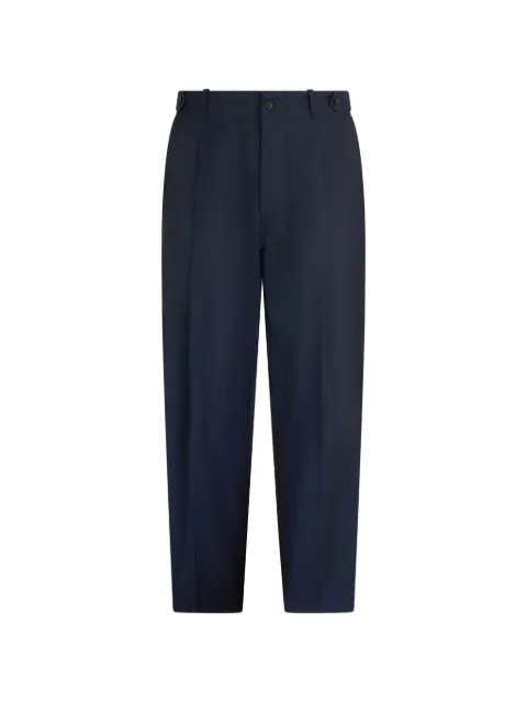 Billionaire pleated trousers Blue IAFCMRT1698BKN003N