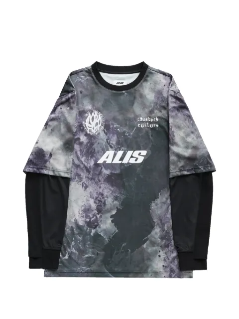 ALIS layered sweatshirt Grey 2913