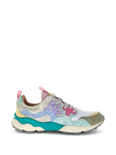 FLOWER MOUNTAIN nubuck leather sneakers White 2017817661F16