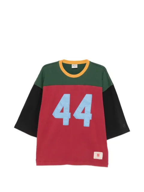 Champion colour-block T-shirt Red 222337