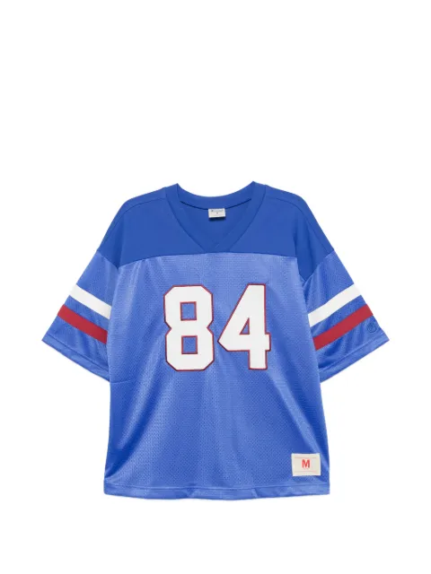 Champion number-detail short-sleeve T-shirt Blue 222430