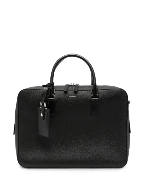 TOM FORD Elliot grained-leather briefcase Black H0756LCL213S