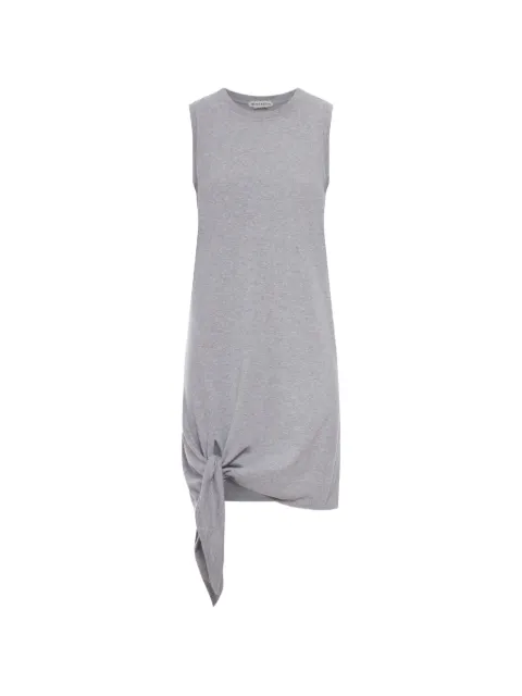 JW Anderson knotted hem dress Grey JD0050PG1937