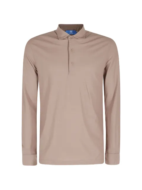 Kired long-sleeved polo shirt Neutrals WPOSILW83210098