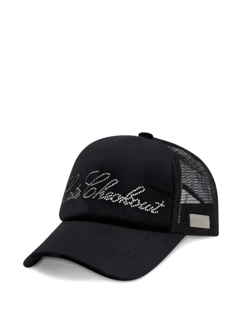 Philipp Plein Late Checkout crystals baseball cap Black FAEAUAC0661PTE003N