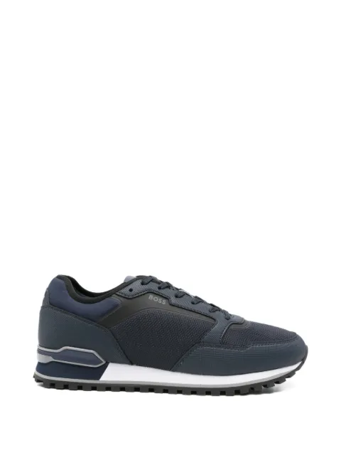 BOSS panelled sneakers Blue 50563822