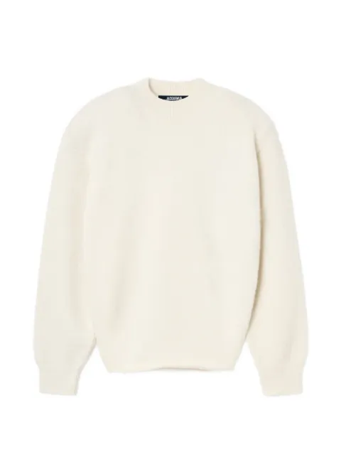 Jacquemus The Pavane knit jumper Neutrals SWU00290AK00151