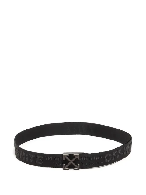 Off-White graphic buckle belt Black OMRB14LC99FAB001