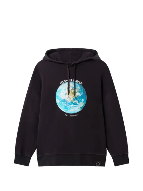 Stella McCartney Mother Lover boyfriend hoodie Black 6J02643SQA62