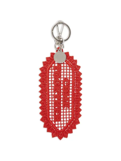 Stella McCartney Come Together crochet keyring Red 7V0155WP0729